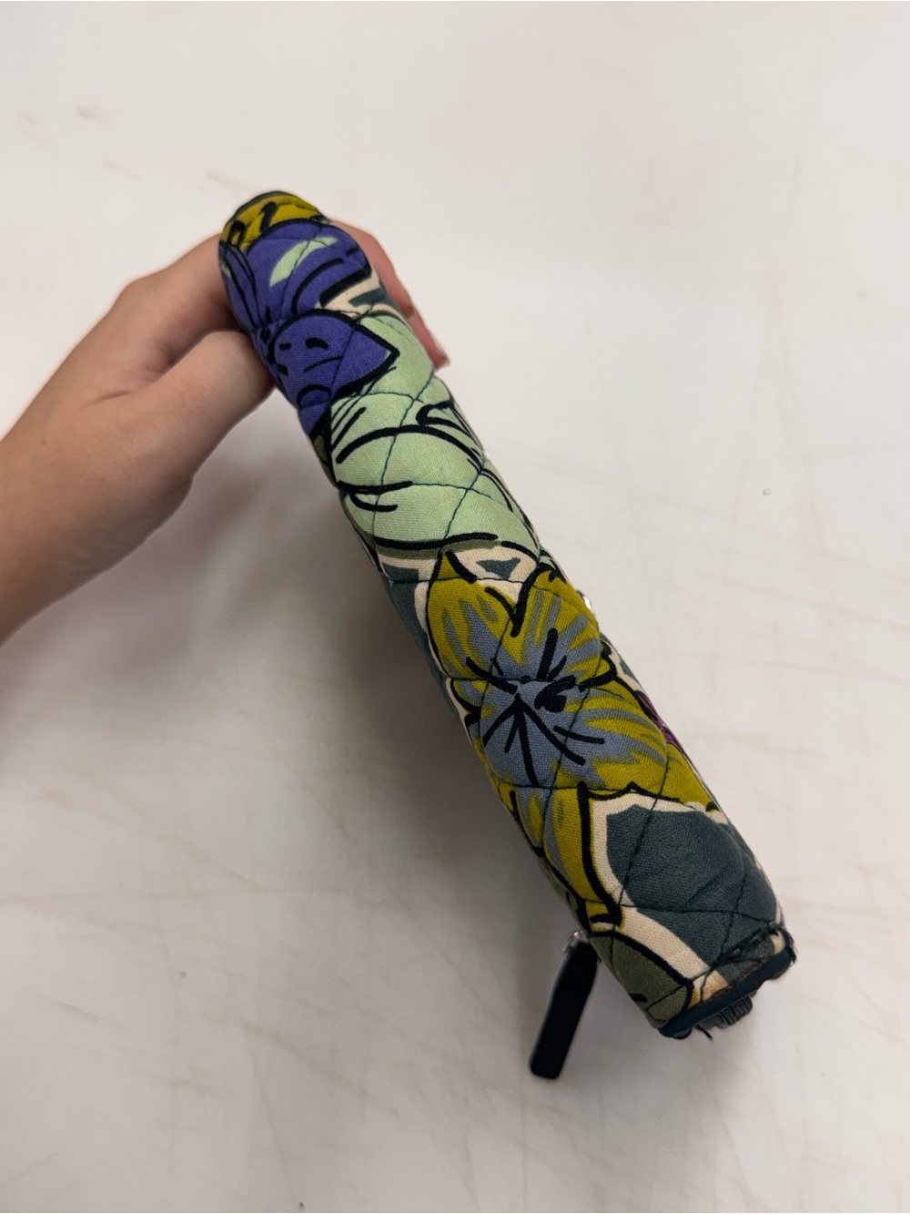 Vera Bradley Turn Lock Wallet - Falling Flowers Pattern - Picture 6 of 8